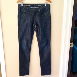 J. Crew Toothpick Denim Dark Wash Size 29R